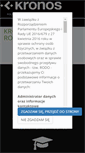 Mobile Screenshot of kronos.pl
