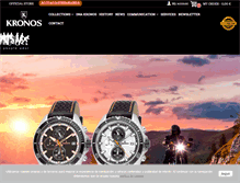 Tablet Screenshot of kronos.es