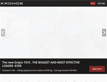 Tablet Screenshot of kronos.fi