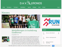 Tablet Screenshot of kronos.nl