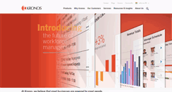 Desktop Screenshot of kronos.in