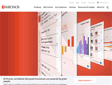 Tablet Screenshot of kronos.in