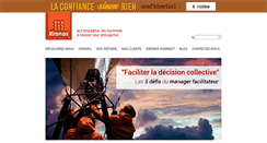 Desktop Screenshot of kronos.fr