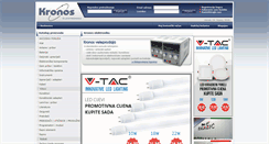 Desktop Screenshot of kronos.hr